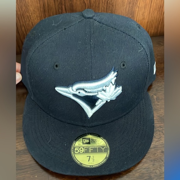 Blue Jays size 7 1/2 inch- Navy/white colorway - Picture 1 of 1